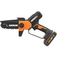 Worx 20V Powershare 12Cm Cordless Pruning Saw With X1 2.0Ah Battery & Charger