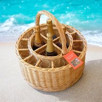 Garden Party Wine & 12 Glasses Picnic Basket