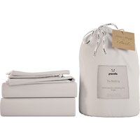 Panda Pure White Bamboo Bedding Set - Single