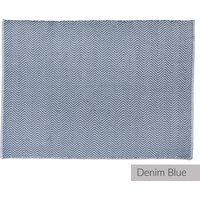 Herringbone Design Recycled Rug - 120x170cm