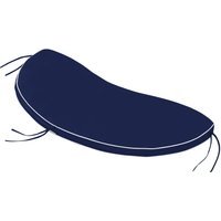 Garden Curved Banana Bench Seat Pad