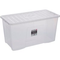 Plastic Storage Box 110 Litres Extra Large - Clear Crystal by Wham
