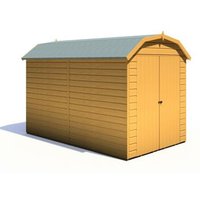 Shire Barn 9' 9" x 5' 10" Barn Shed - Premium Coated Shiplap