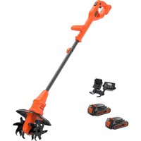 Black and Decker BETL1820L 18v Cordless Tiller 2 x 2ah Li-ion Battery Charger
