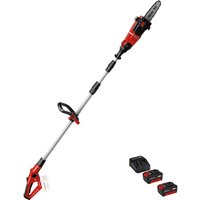 Einhell GE-LC 18 Li T 18v Cordless Pole Tree Pruner 200mm 2 x 4ah Li-ion Battery Charger