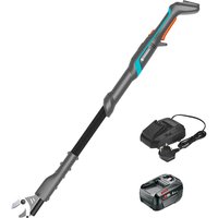 Gardena EASYCUT 110 P4A 18v Cordless Tree Pruner 1 x 6ah Li-ion Battery Charger