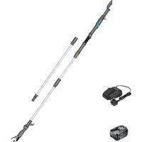 Gardena HIGHCUT 360 P4A 18v Cordless Telescopic Tree Pruner 1 x 6ah Li-ion Battery Charger