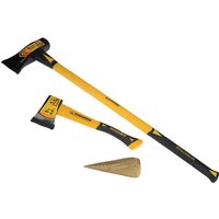 Roughneck 65-501 Wood Cutting & Splitting Set (Mail Order Box) 3 Piece
