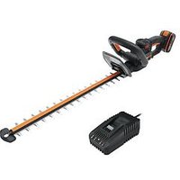Worx 20V Powershare 57Cm Brushless Cordless Hedge Trimmer With X1 4.0Ah Battery And Charger