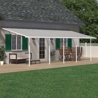 10x28 Palram Canopia Sierra White Patio Cover