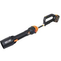 Worx 20V Powershare Cordless Leafjet Garden Blower With X1 4.0Ah Battery & Charger