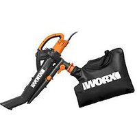 Worx 3000W Electric Corded 3-In-1 Leaf Blower Mulcher & Vacuum