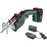 Bosch KEO 18 LI P4A 18v Cordless Reciprocating Pruning Saw 1 x 2ah Li-ion Battery Charger