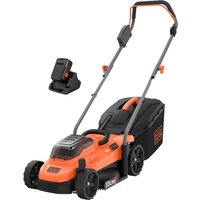 Black and Decker BCMW3336 36v Cordless Rotary Lawnmower 330mm 1 x 2ah Li-ion Battery Charger