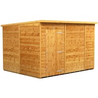 10 x 8 Power Pent Windowless Garden Shed