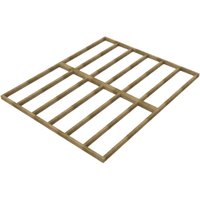 Shed Base 10ft x 8ft Installed