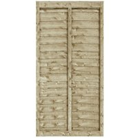 Fico Wooden Garden Traditional Lap Gate In Natural