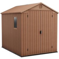 Keter Darwin Shed Brown 6 X 8Ft 252004